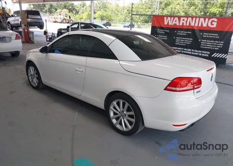 2012 Volkswagen Eos Komfort из США, поврежденный, VIN WVWBW7AH4CV022403